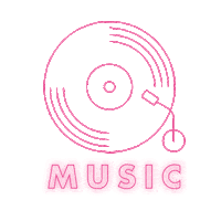 Dj Neon Sticker by ROTTERDAMP