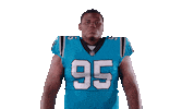 Come Here Derrick Brown Sticker by Carolina Panthers
