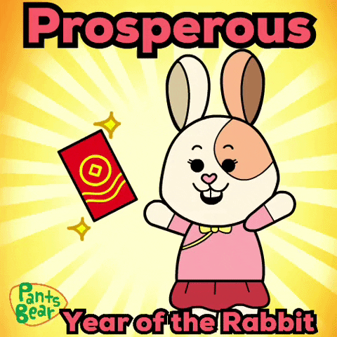 Year Of The Rabbit Chuc Mung Nam Moi GIF