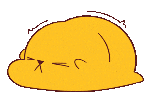 Scared Stage Fright Sticker
