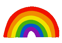 LMEverage happy summer rainbow pride Sticker