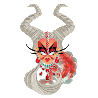 jibranvargas gay pride makeup lgbt Sticker