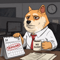 Tired Shiba Inu GIF by Doge Pound