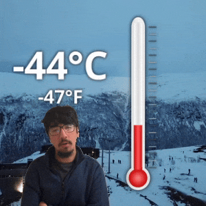 -44 °C