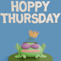 Frog Thursday GIF by mattbag3d