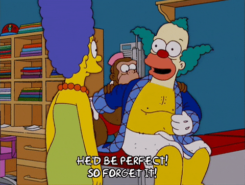 happy marge simpson GIF