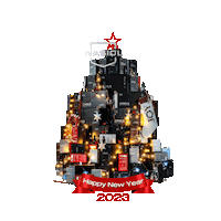 New Year Christmas Sticker by Nasiol