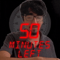 50 minutes left