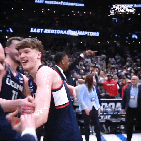 College Basketball Celebration GIF by NCAA March Madness