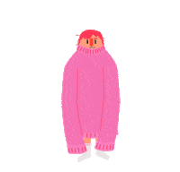 Cat Winter Sticker by Rory