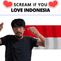 Indonesia Flag Sticker
