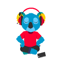 kuausonho music koala coala kuala Sticker