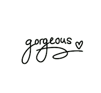Heart Text Sticker