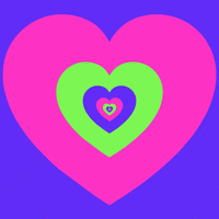 i love you hearts GIF by Feliks Tomasz Konczakowski