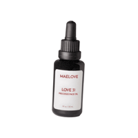 maeloveskincare oil skin care beauty brand vegan skincare Sticker