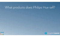 Faq Philips Hue GIF by Coupon Cause