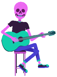 Halloween Singing Sticker by shamanthi