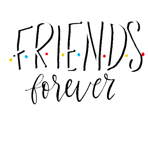 Ill Be There For You Best Friends Sticker