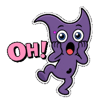 Oh No Sticker by CwaZyVerse