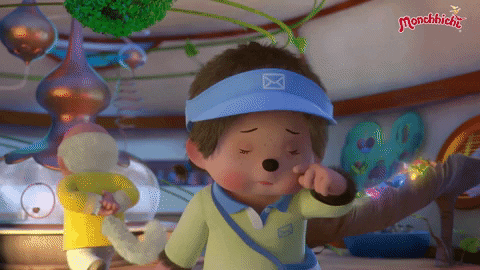 animation no GIF by Monchhichi