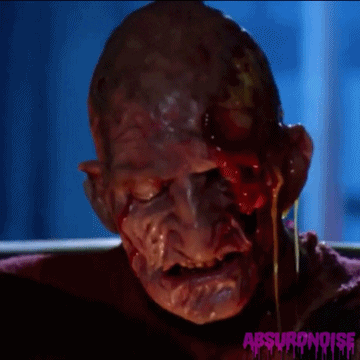freddy krueger horror movies GIF by absurdnoise