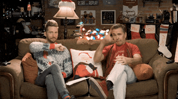 RETROREPLAY christmas point nolan north troy baker GIF