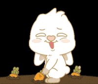 Bunny 死定了 GIF by EVANS艾特兔