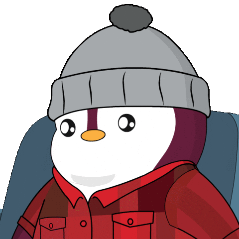 Penguin Base Sticker by Pudgy Penguins