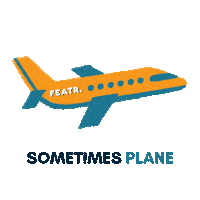 Featr Sticker by The Fat Kid Inside