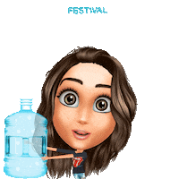 Makenajordison Festival Prep Sticker by Genies
