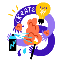 Art Create Sticker