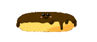 Chocolate Eclair Food Sticker
