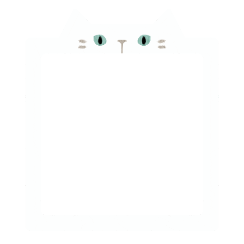 Cat Frame Sticker