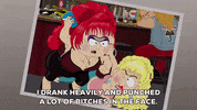 fight redhead GIF by South Park 