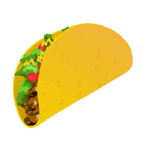Taco Sticker by imoji