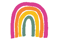 Happy Rainbow Sticker