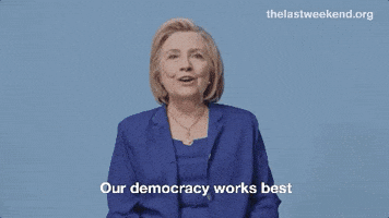 hillary clinton vote GIF by Swing Left