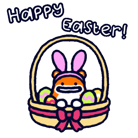 Easter Bunny Sticker Sticker