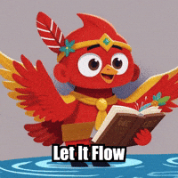 Wisdom Let It Flow GIF by The Cardinal Virtue