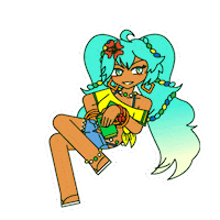 Hatsune Miku Animation Sticker