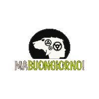 Buongiorno Sticker by Asilo per cani Dog'sMind