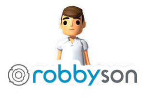 robbyson giphyupload robbyson logorobbyson logorobby Sticker