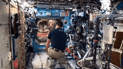 floating european space agency GIF