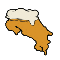 barrilesycervezas costa rica bc birra barriles y cervezas Sticker