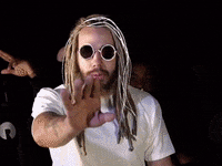 DillanPonders trippy eyes look glasses GIF