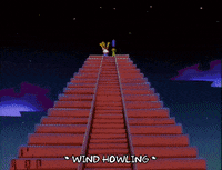 disappear homer simpson GIF