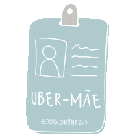 Sticker by dog on the go