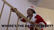 ComedianHollyLogan christmas merry christmas santa holidays GIF