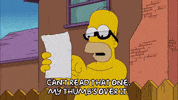 Squinting Episode 14 GIF by The Simpsons