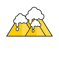 saufberg beer hit mountain bier Sticker